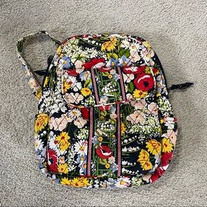 Vera Bradley Poppy Fields Backpack Purse